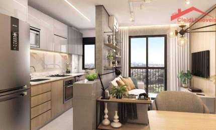 Apartamento com 2 dormitórios à venda, 48 m² por R$ 242.428,57 - Paranaguamirim - Joinville/SC