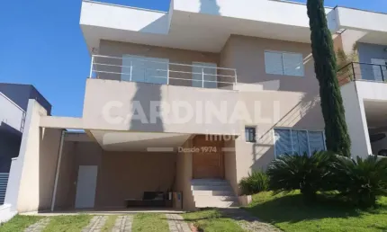 Casa para locação no Condomínio Villagio di Napoli em Valinhos, com 3 suítes e 220m2 de área construída.