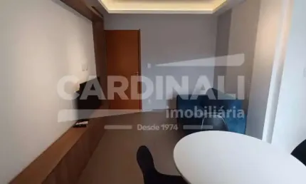 Apartamento mobiliado para locação com 1 dormitório no Edifício Izzy, Campinas.