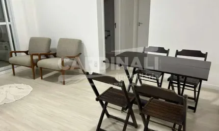 Apartamento para venda ou locação Mobiliado no Living Vision Campinas com 2 dormitórios.