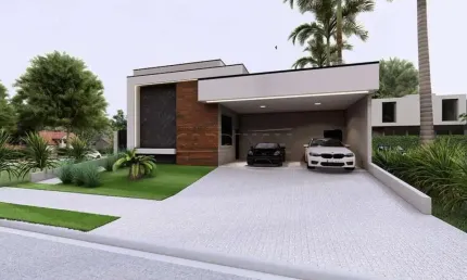Maravilhosa Casa com 4 suítes à venda no Condomínio VILLAS LOBO no  bairro Parque Brasil 500 em Paulínia/SP