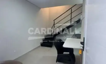 Apartamento studio com 1 dormitório e 28 m², novo e mobiliado em barão geraldo ? próx. à unicamp