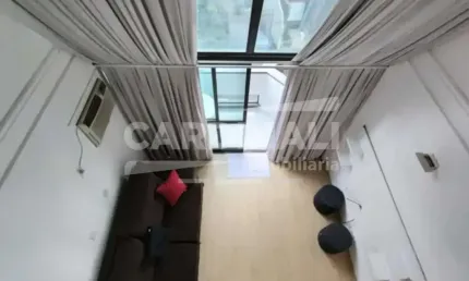 Loft Mobiliado para locação com 70 m² no edifício Piaget Studium /Cambuí, Campinas/SP