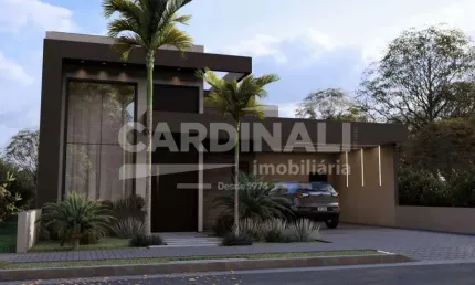 Linda Casa Térrea em Construção à Venda no Condomínio La Dolce Vita em Paulínia/SP