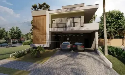 Casa em condomínio fechado com 4 quartos à venda na Rua Sebastião Cardoso (Loteamento Jardim Okinawa), Quadra C, Lote 21, 168, Parque Brasil 500, Paulínia