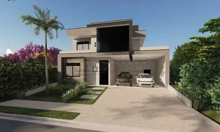 Casa em condomínio fechado com 4 quartos à venda na Rua Sebastião Cardoso (Loteamento Jardim Okinawa), Quadra H, Lote 11, 168, Parque Brasil 500, Paulínia