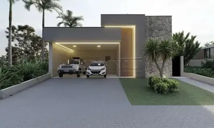 Casa em condomínio fechado com 4 quartos à venda na Rua Sebastião Cardoso (Loteamento Jardim Okinawa), Quadra D, Lote 8, 168, Parque Brasil 500, Paulínia