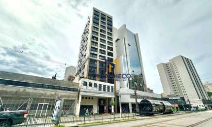 Sala comercial com 2 salas para alugar na Avenida República Argentina, Água Verde, Curitiba