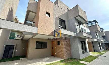 Sobrado com 3 dormitórios à venda, 155 m² por R$ 849.000,00 - Portão - Curitiba/PR