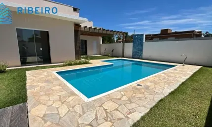 Casa a venda ninho verde 1 mobiliada 03 dorm r$ 760mil