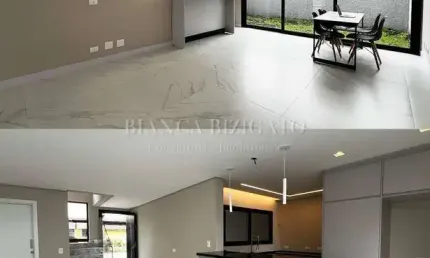 Sobrado Novo, Excelente Padrão, Amplo, Semi Mobiliado, em Santa Felicidade!