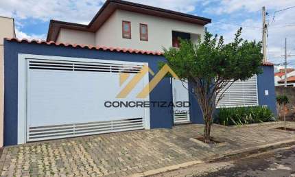 Sobrado à venda em Indaiatuba, Vila Avaí, com 4 suítes, com 294 m²