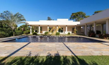 Chácara à venda em indaiatuba, colinas do mosteiro de itaici, com 4 suítes, com 3450 m²