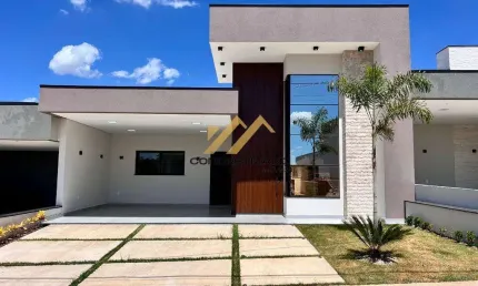 Casa à venda em Indaiatuba, Residencial Evidências, com 3 suítes, com 205 m², Condomínio Evidências