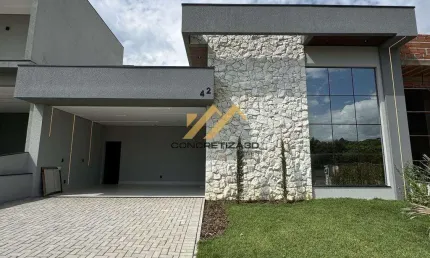 Casa à venda em Indaiatuba, Jardim Panorama, com 3 suítes, com 191.08 m², London Park