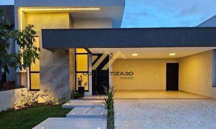 Casa com 3 quartos sendo 1 suíte à venda, 154 m² - Condomínio Jardim do Jatobá - Hortolândia/SP