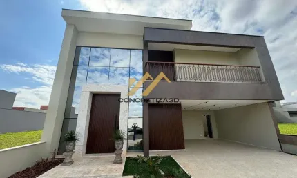 Sobrado à venda em Indaiatuba, Jardim Residencial Dona Maria José, com 3 suítes, com 320.52 m²
