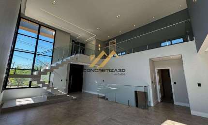 Sobrado à venda em Indaiatuba, Jardim Residencial Helvétia Park I, com 3 suítes, com 276 m²