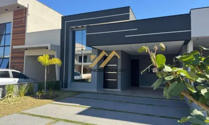 Casa à venda em Indaiatuba, Loteamento Park Gran Reserve, com 3 suítes, com 135 m²