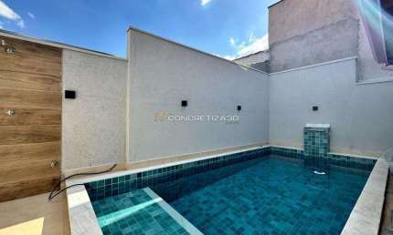Casa à venda em Indaiatuba, Jardim Santa Rita, com 3 quartos, com 201 m²