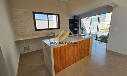 Casa à venda em Indaiatuba, Residencial Evidências, com 3 suítes, com 193 m², Condomínio Evidências