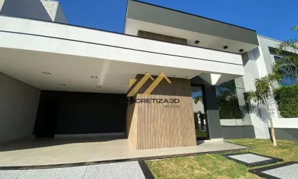 Casa à venda em Indaiatuba, Jardim Residencial Dona Lucilla, com 3 suítes, com 190 m²