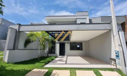 Sobrado à venda em Indaiatuba, Jardins do Império, com 3 quartos, com 153 m², Condomínio Vila Paraty