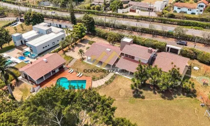 Chácara à venda em indaiatuba, recanto das flores, com 5 quartos, com 5000 m²