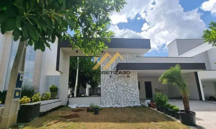 Casa à venda em Indaiatuba, Jardins Di Roma, com 3 suítes, com 195 m², Condomínio Jardins Di Roma