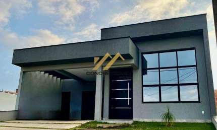 Casa à venda em Indaiatuba, Residencial Evidências, com 3 quartos, com 175 m², Condomínio Evidências