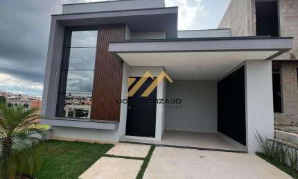 Casa à venda em Indaiatuba, Jardim Park Vista Real, com 3 quartos, com 125 m²