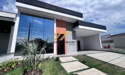 Casa à venda em Indaiatuba, Jardim Laguna, com 3 suítes, com 191 m², Condomínio Laguna