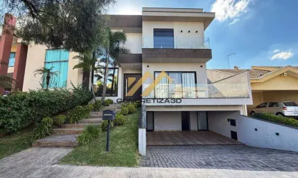 Sobrado à venda em Indaiatuba, Altos da Bela Vista, com 3 suítes, com 357.37 m²