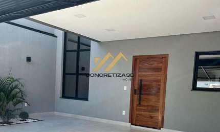 Casa à venda em Indaiatuba, Jardim Monte Carlo, com 3 quartos, com 112 m²