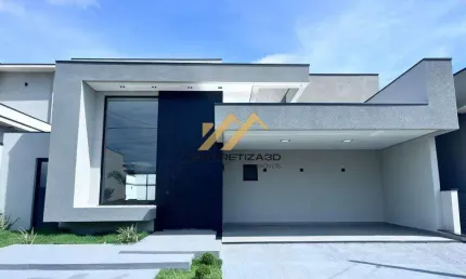 Casa à venda em Indaiatuba, Residencial Milano, com 3 suítes, com 185 m², Condominio Milano