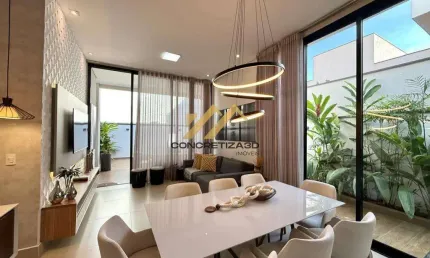 Casa com 3 suítes à venda, 171 m² - jardim residencial dona lucilla - indaiatuba/sp