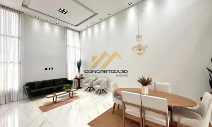 Casa com 3 suítes à venda, 168 m² - jardim residencial dona lucilla - indaiatuba/sp