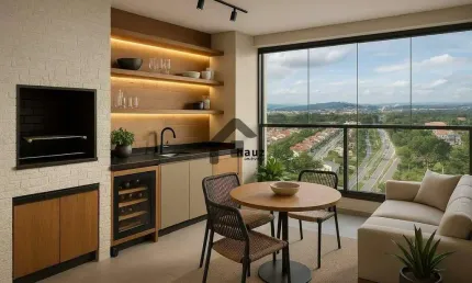 APARTAMENTO DUPLEX COBERTURA - á venda com 210 m² - 4 quartos - 4 wcs - 2 Terraços Gourmet -OLGA BOTANIQUE - Zona Leste