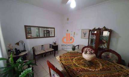 Apartamento com 2 quartos térreo,  à venda, 70 m² por R$ 400.000 - Gonzaga - Santos/SP