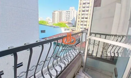 Apartamento com 2 dormitórios à venda, 91 m² por R$ 565.000,00 - Embaré - Santos/SP