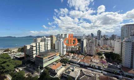 Apartamento com 1 dormitório à venda, 48 m² por R$ 370.000,00 - Ponta da Praia - Santos/SP