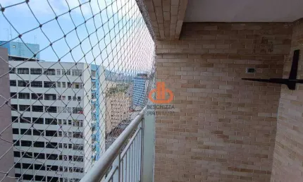 Apartamento José Menino Santos Dois Quartos Varanda Lazer Vagaà venda, 50 m² por R$ 380.000 - José Menino - Santos/SP