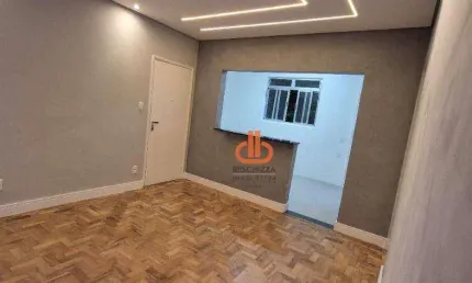 Apartamento com 3 dormitórios à venda, 80 m² por R$ 498.000,00 - Embaré - Santos/SP