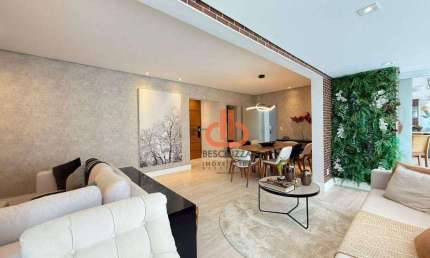 Apartamento com 3 suítes à venda, 160 m² por R$ 2.600.000 - Pompéia - Santos/SP