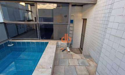 Cobertura com 1 quarto à venda na Avenida Bernardino De Campos, 580, Pompéia, Santos