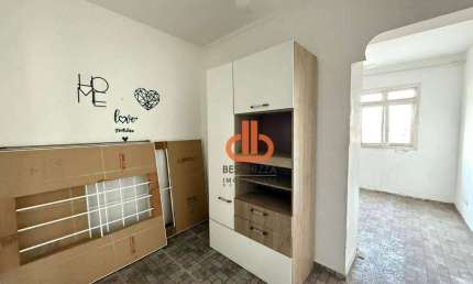 Kitnet com 1 dormitório para alugar, 26 m² por R$ 1.220,00/mês - Gonzaguinha - São Vicente/SP