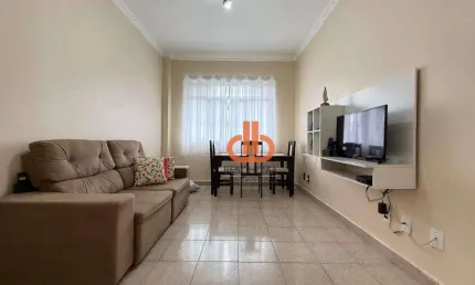 Apartamento com 2 dormitórios à venda, 65 m² por R$ 325.000,00 - Encruzilhada - Santos/SP