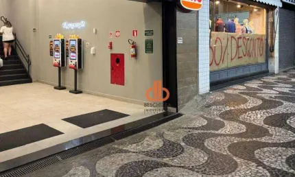 Ponto comercial com 1 sala para alugar na Avenida Ana Costa, 539, Gonzaga, Santos