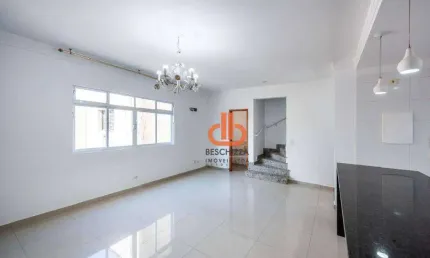 Village com 3 dormitórios para alugar, 136 m² por r$ 6.762/mês - boqueirão - santos/sp