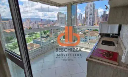 Apartamento com 3 dormitórios à venda, 123 m² por r$ 1.120.000,00 - pompéia - santos/sp